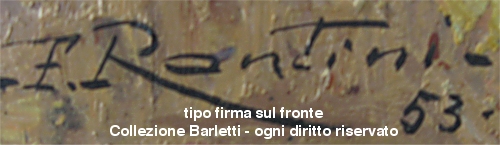 Ferruccio Rontini - tipo firma