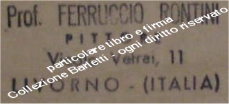 Ferruccio Rontini - timbro Vicolo Vetrai